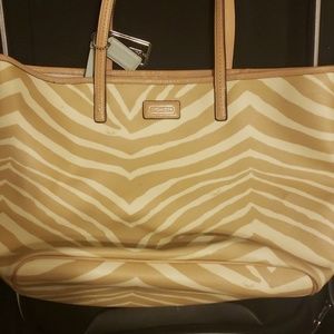 Coach park metro leather tote